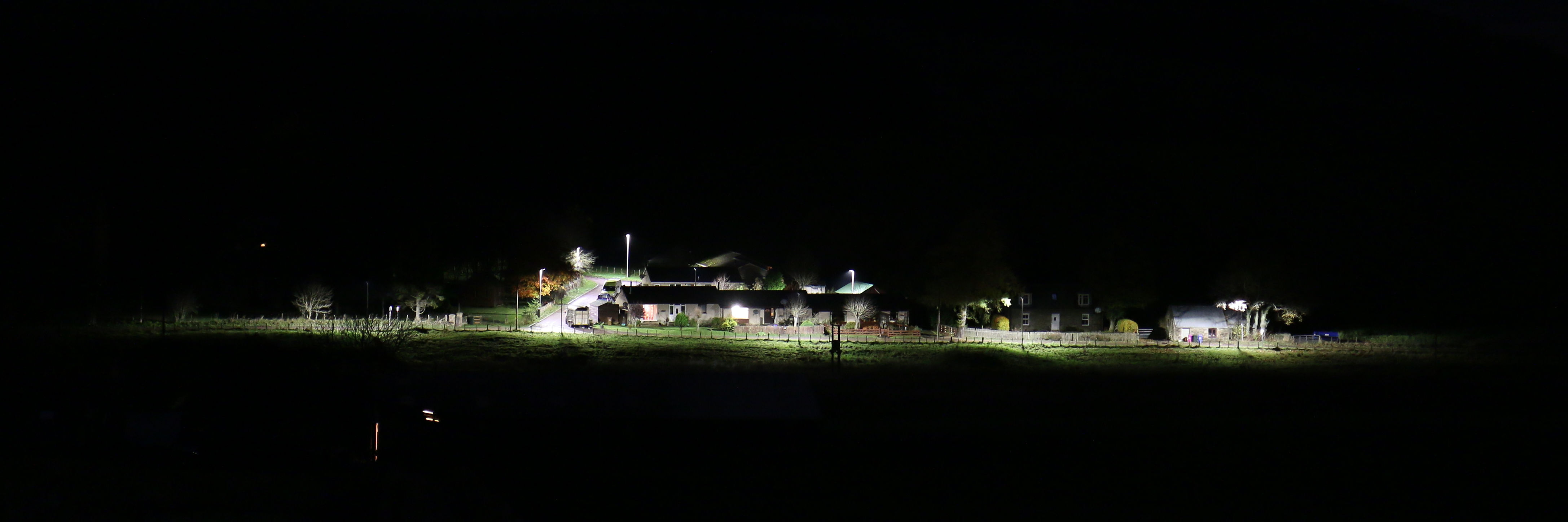 Chapelton full cut off street lights